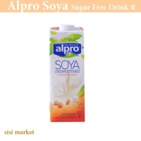  شیر سویا الپرو Alpro Soya Sugar Free Drink 1l 